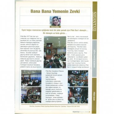 BANA BANA YEMENİN ZEVKİ